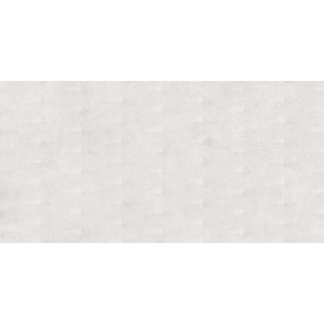 Enrich White Decor 60x120cm Porcelain Tile