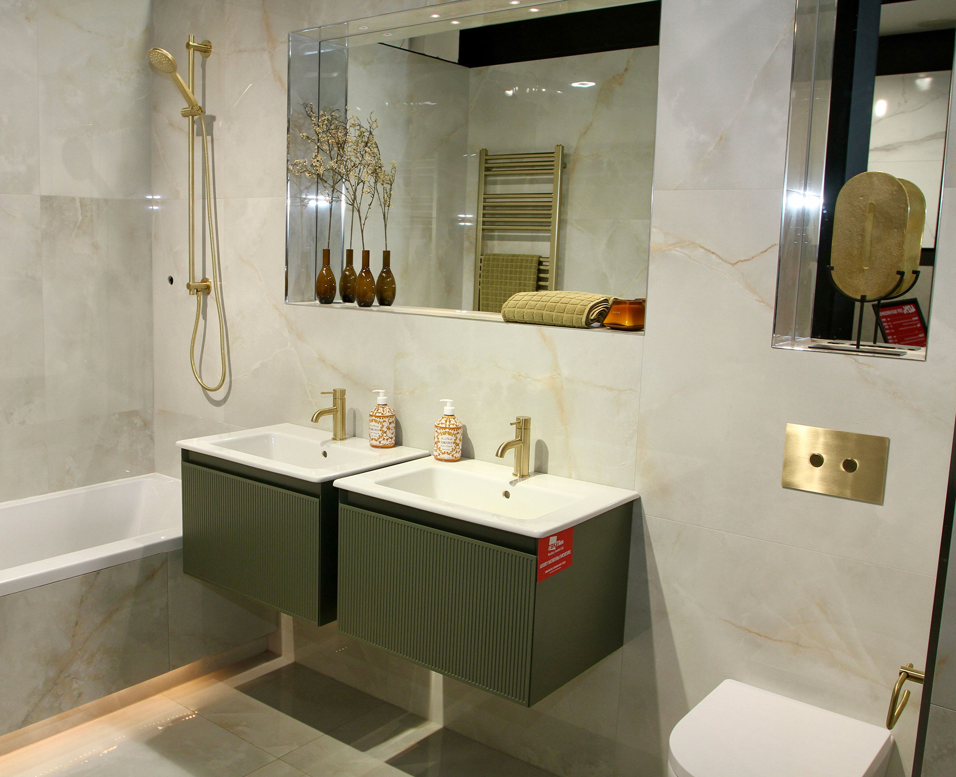 Complete Bathroom Package - Calm Silver