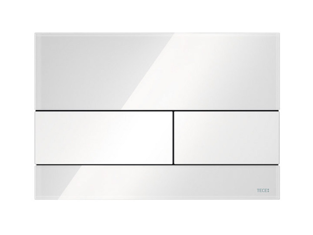 Square ultra flush steel plate - White Gloss - NOW ONLY £184.78 + VAT