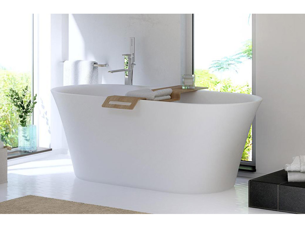 Fiore Xonyx White Stone Bath  - RRP £3,747.50 per M2 NOW ONLY £1,499.00 + VAT