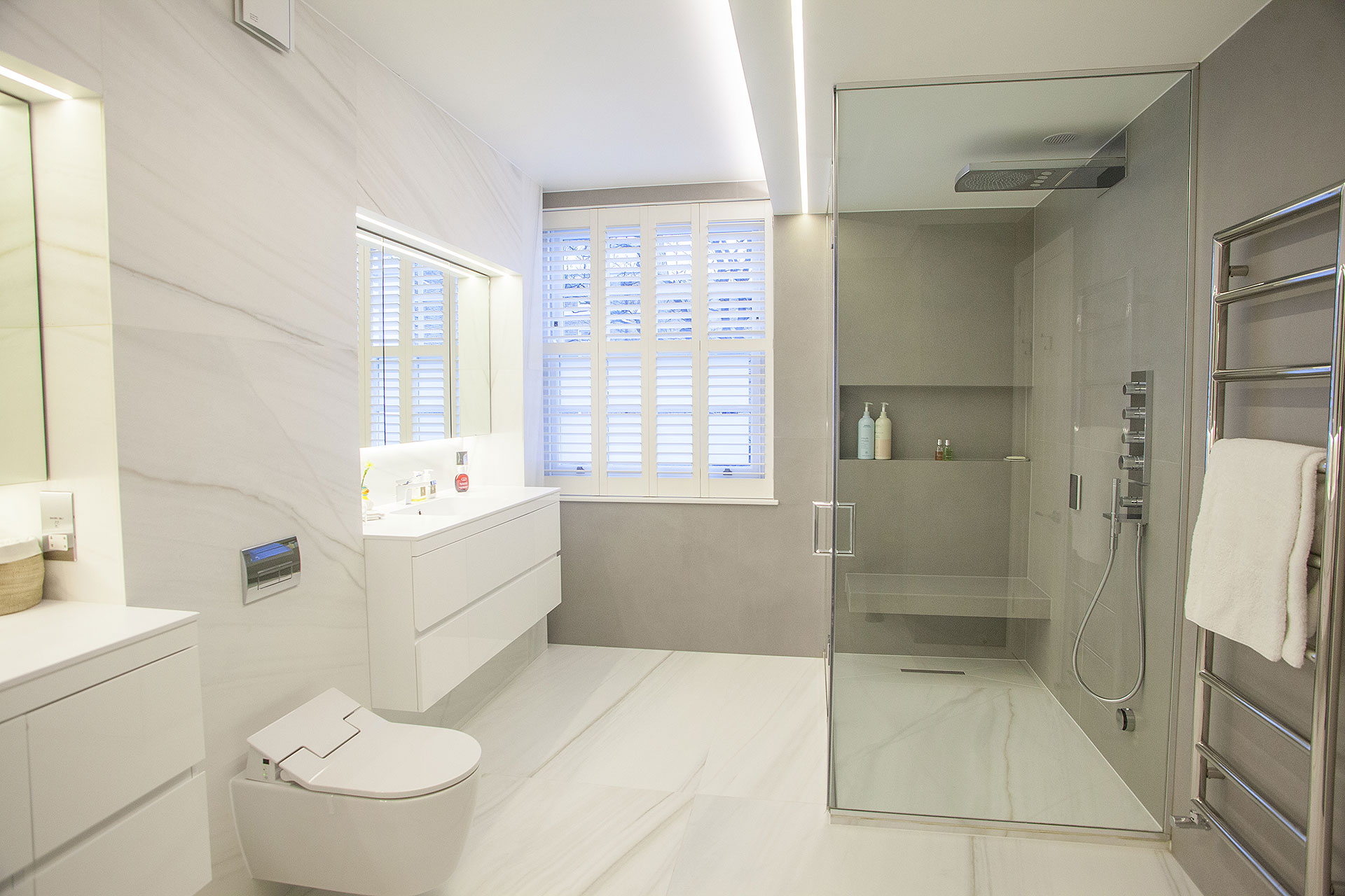 Chelsea House project EnSuite Bathroom 