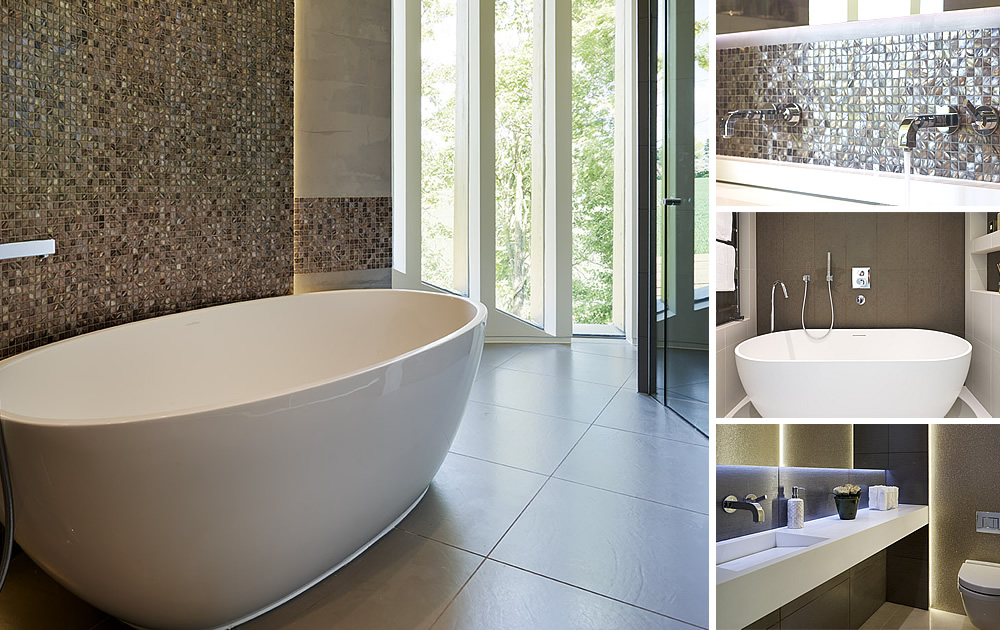 Unique Bathrooms Project - A unique highly sustainable house by the team at leading Hampstead designers