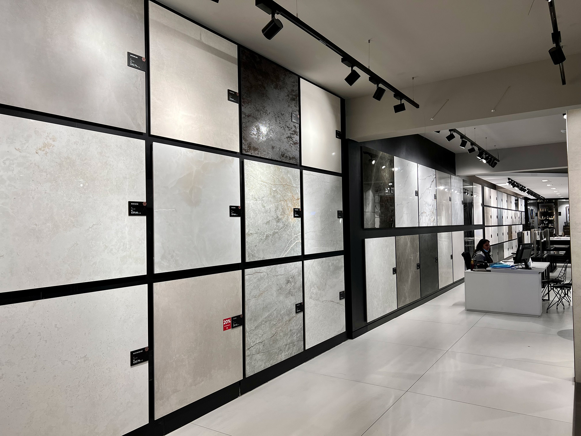 TBK Design Showroom Tiles