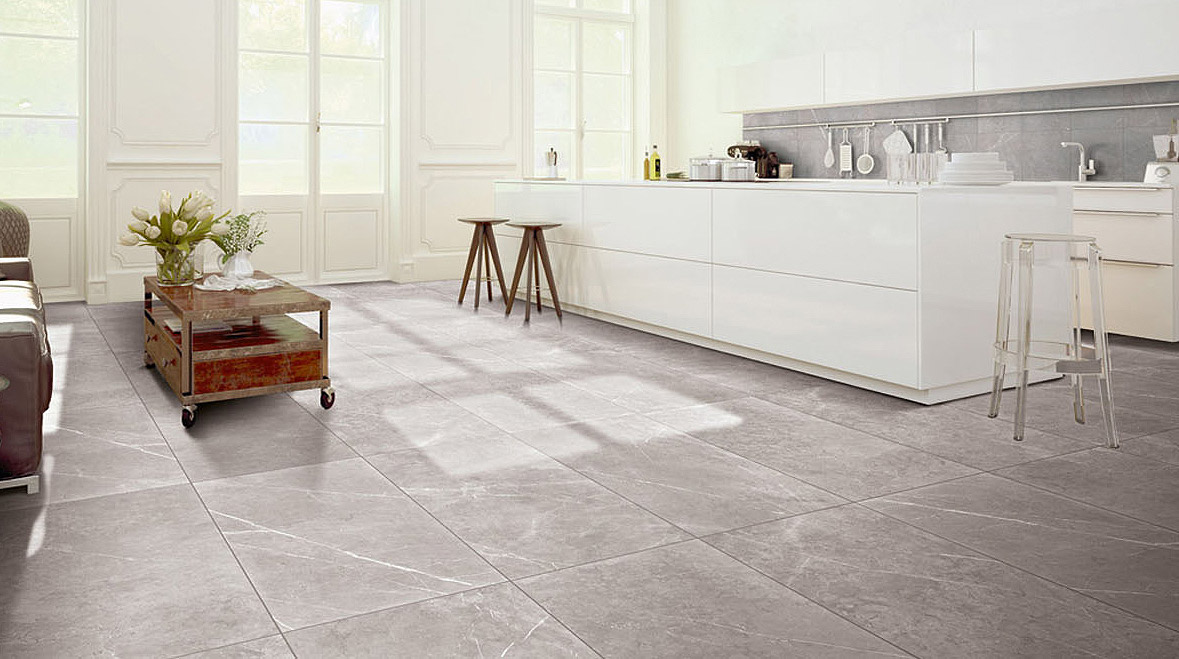 MAGMARMO GREY MATT Grey Stone tile   60 x 120 cm