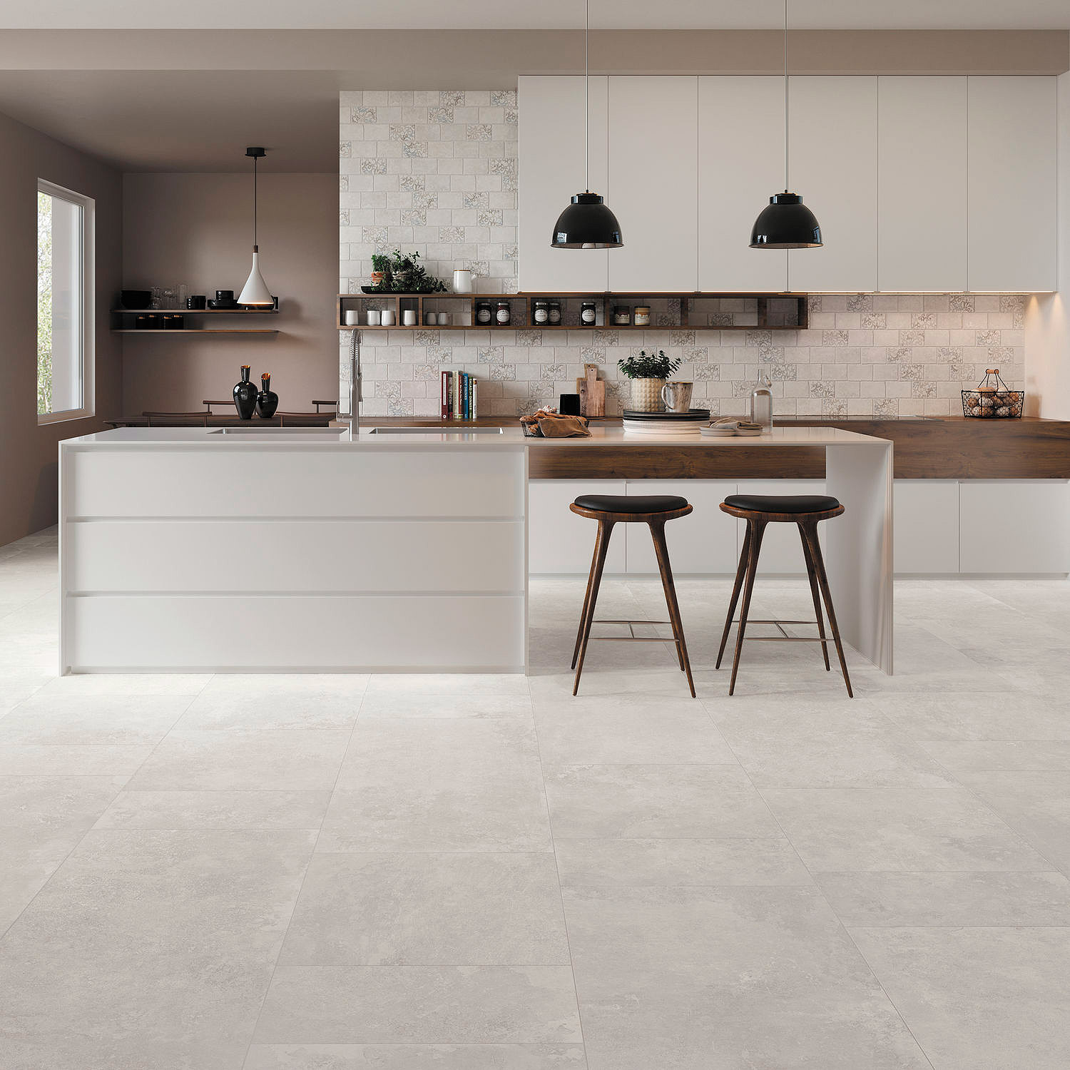 MONTPELLIER IVORY NATURAL Cream Stone tile   60 x 120 cm