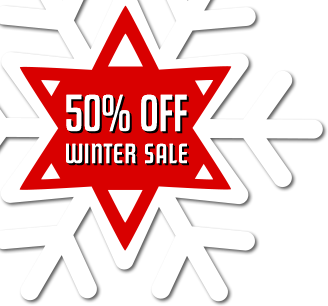 Winter Sale - Save 50%